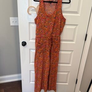 Toad&Co Multicolor Floral Jumpsuit